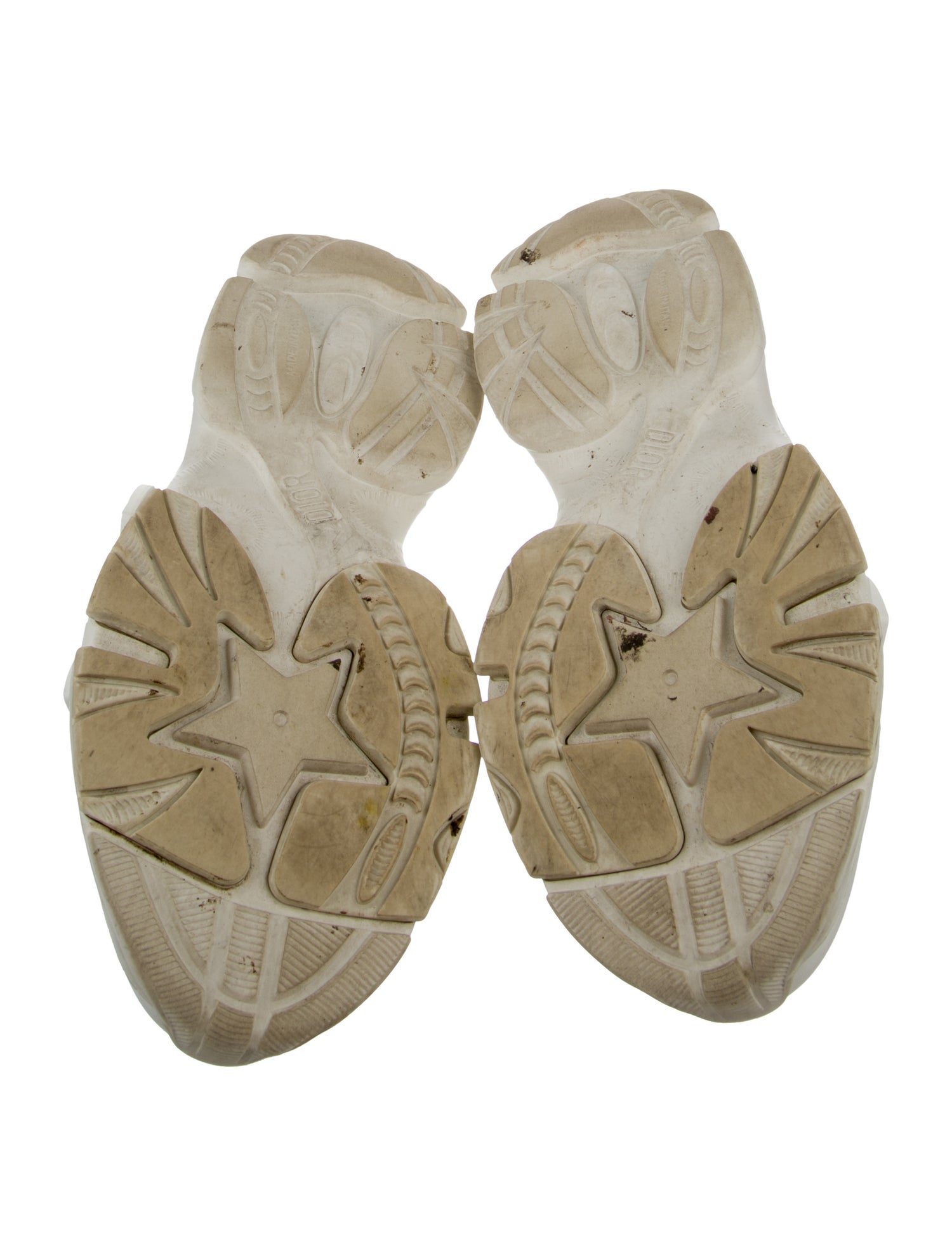 Christian Dior Leather Chunky Sneakers